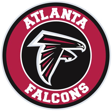 Atlanta Falcons Circle Logo Vinyl Decal / Sticker 5 sizes!! | Sportz For Less