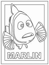 Finding Nemo Color Pages  Coloring Home sketch template