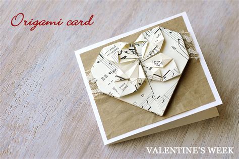 ORIGAMI VALENTINE'S DAY CARD | SAS does ...: ORIGAMI VALENTINE'S DAY CARD
