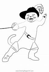 Puss Coloring Page For Kids  Free In Boots Printable sketch template