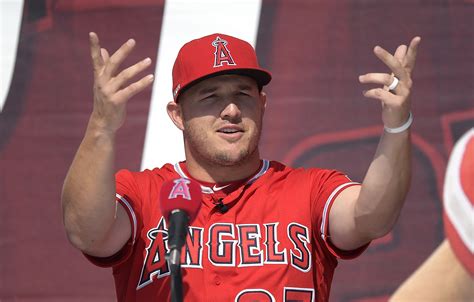 Mike Trout says he's "an Angel for life" with new contract