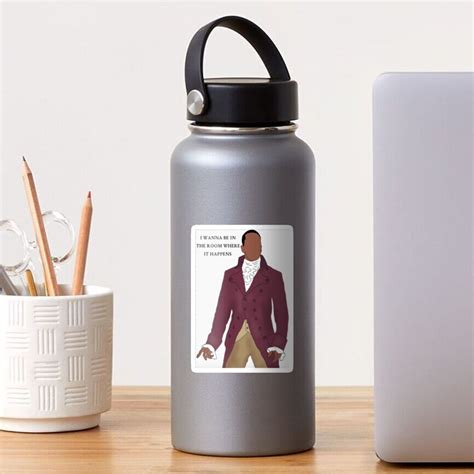 "Aaron Burr (Room Where it Happens)" Sticker for Sale by giannahickey | Redbubble