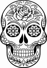 Free Printable Skull Coloring Pages For Kids sketch template
