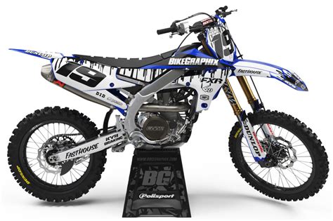 Yamaha Semi Custom Dirt Bike Graphics