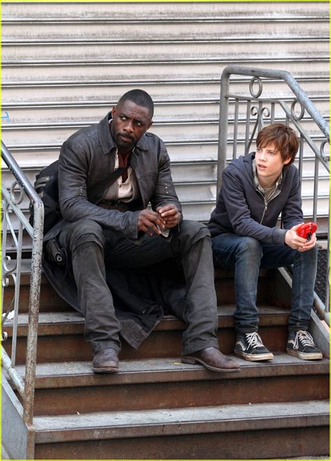 Idris Elba Films 'Dark Tower' Scenes with Tom Taylor as Jake!: Photo ...