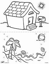 Colouring Pages For Houses  203 DXF Include sketch template