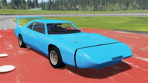 BeamNG.drive - Dodge Charger Daytona 1969 - Car Show Test Drive Crash . 4K 60fps. - YouTube