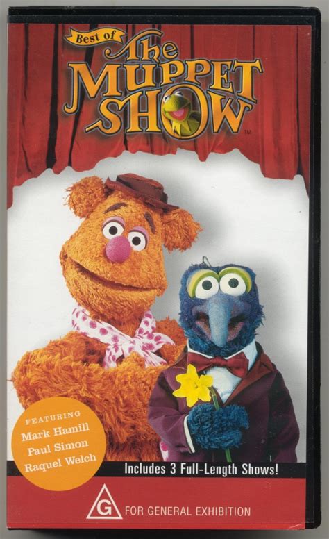 BEST OF THE MUPPET SHOW VHS Video - Featuring Mark Hamill, Paul Simon | eBay