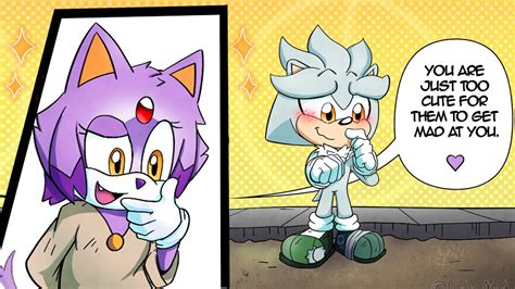 Silver and Blaze: First Meeting - Sonic Comic Dub - YouTube