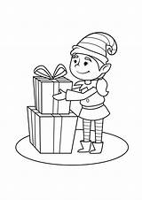 Coloriages lutin à Imprimer sketch template