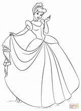Printable Cinderella Coloring Pages sketch template