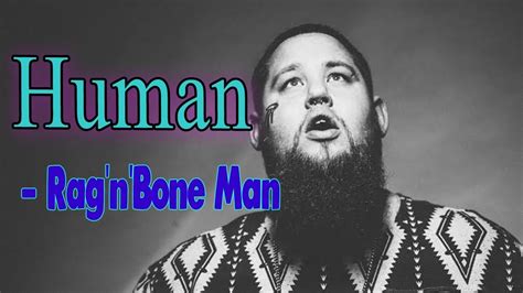Rag'n'Bone Man - Human (Lyrics) || Lyrics Point - YouTube