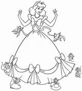 20  Free Printable Princess Cinderella Coloring Pages sketch template