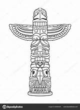 108 Free Totem Pole Coloring Pages For Kids Printable 34  Bratz sketch template