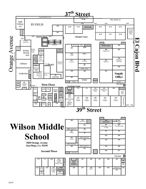 Directions and Campus Map - Wilson Middle