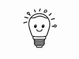 Light Bulb Coloring Page For Kids  Free Printable In 2024 sketch template
