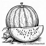 Watermelon Coloring Pages  Free & Printable sketch template