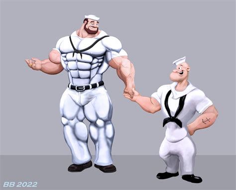 Bluto-Popeye engaged by Blathering on DeviantArt