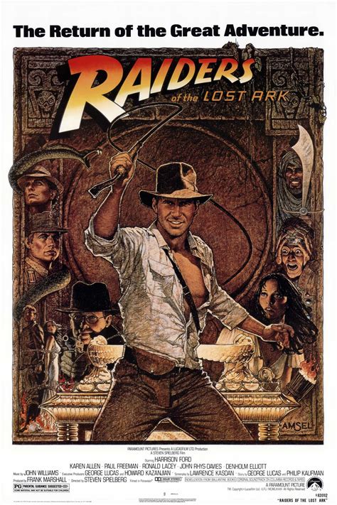 Pin by Jafaris Mustafa on Film | Raiders of the lost ark poster, Indiana jones, Movie posters ...