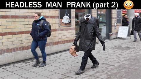 HEADLESS MAN (UNCUT) -Julien Magic | Pranks, Headless man, Scary pranks