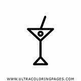 Martini Coloring Pages For Kids  Free To Print sketch template