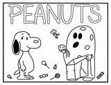 Peanuts Halloween Coloring Page  Etsy sketch template