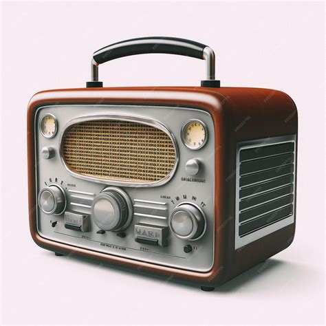 Premium AI Image | An old fashioned radio