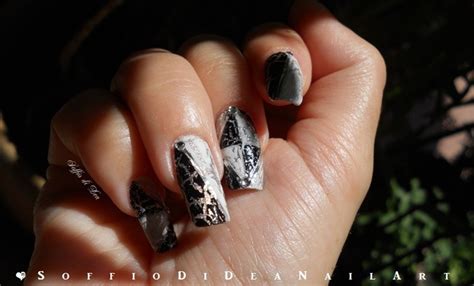 Nail Art: "Black&White" - Nail Art SOFFIO DI DEA