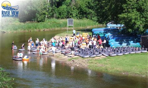 River View Campground and Canoe Livery on the Rifle River, Sterling MI