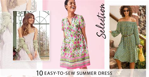 Top 10 Easy-to-Sew Summer Dress Patterns | Sewing Patterns | BurdaStyle.com