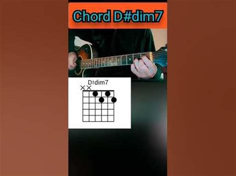 Guitar Tutorial - Chord D#dim7 - Guitar - #shorts #youtube # ...