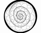 Spiral Coloring Page Flip  Etsy sketch template