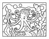 Printable Coloring Pages Octopus sketch template