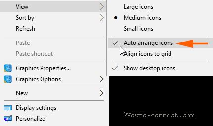 How to Auto Arrange Icons on Windows 10 Desktop