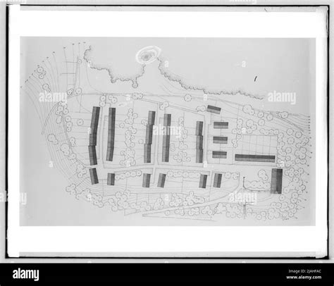 Structural plan of a settlement Stock Photo - Alamy