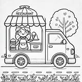 Restaurant Coloring Pages To Print  Free Printable sketch template
