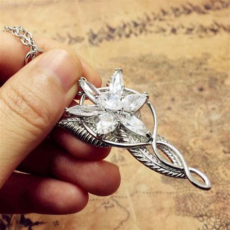 Arwen Evenstar Necklace Elvish Queen Necklace Arwen Necklace - Etsy