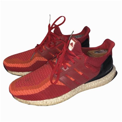 adidas UltraBoost 2.0 ‘Red Gradient’ Size:... - Depop