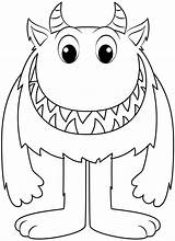 Monster Printable Template  Free Papercraft Templates sketch template