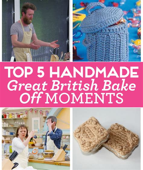 Top 5 Handmade Great British Bake Off... | Top Crochet Patterns