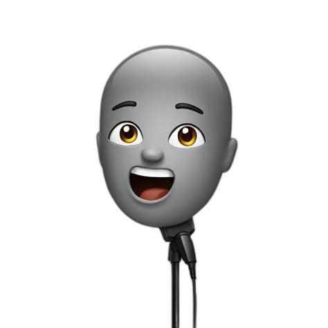 nicki-miami-singing-into-microphone-full-body | AI Emoji Generator