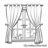 Window Coloring Pages  Free & Printable sketch template