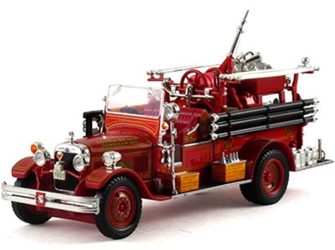 1931 Seagrave Fire Truck Sound Beach Volunteer Fire Dept., Red ...