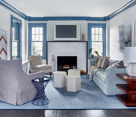 Decorating Ideas For Living Room With Blue Gray Walls And White | www ...