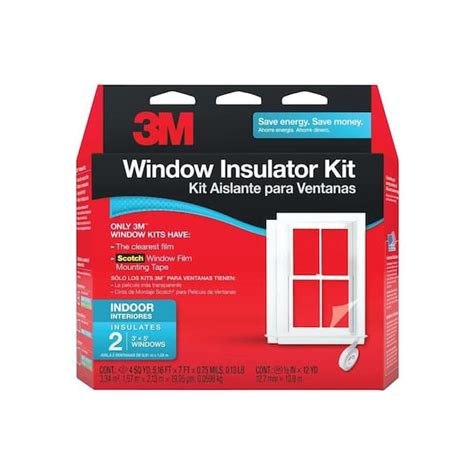 3M 62 in. x 84 in. Clear Plastic Indoor Window Kit 2120-EP - The Home Depot