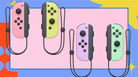 Nintendo Switch to Launch Pastel Joy-Con Controllers