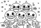 Baby Shark 5 Coloring Page  Free Printable Pages For Kids sketch template
