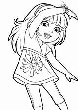 Kids n funcom  Coloring Page Dora And Friends sketch template
