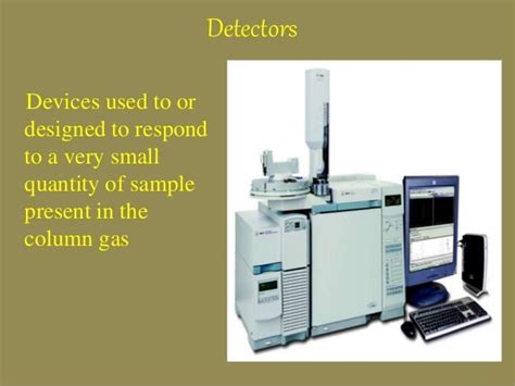 Detectors in GC