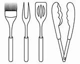 Spatula Coloring Pages sketch template